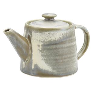 Terra Porcelain Matt Grey Teapot 17.6oz / 500ml