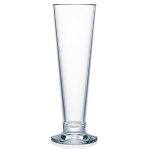 Strahl Design + Contemporary Polycarbonate Footed Pilsner Glass 16oz / 473ml