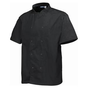 Basic Stud Jacket Short Sleeve Black XL