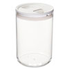 ClickClack Pantry Storage Round Container White 4ltr