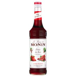 Monin Wild Strawberry Syrup 70cl