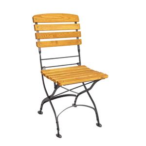 Arch Folding Side Chair Oak