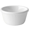 Fluted White Ramekin 4oz / 120ml