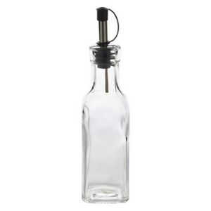 Genware Glass Oil & Vinegar Bottle 5.9oz/17cl	