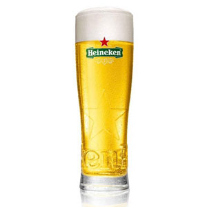 Heineken Star Pint Glass CE 20oz / 568ml