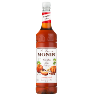 Monin Pumpkin Spice Syrup 1ltr