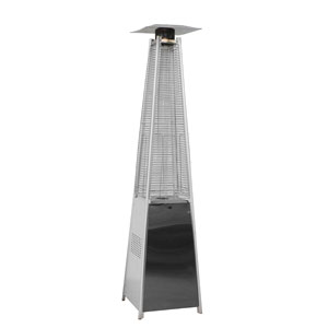 Outdoor Patio Pyramid Heater Stainless Steel