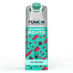 Funkin Raspberry Mojito Cocktail Mixer 1ltr