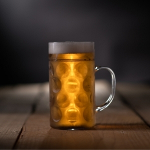 Plastic Beer Stein 1 Pint / 580ml