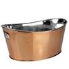 Premium Stainless Steel Oval Bucket in Copper