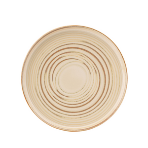 Santo Taupe Coupe Plate 11inch / 28cm