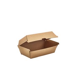 GenWare Compostable Kraft Food Boxes 6.3inch / 17.5cm