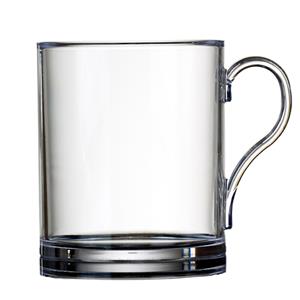 Elite Polycarbonate Clear Mug 340ml / 12oz