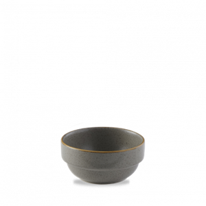 Stonecast Peppercorn Grey Profile Stacking Bowl 12.6oz