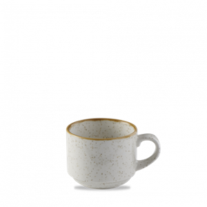 Stonecast Barley White Profile Stacking Cup 8oz