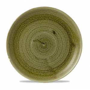 Stonecast Plume Green Evolve Coupe Plate 10.25inch