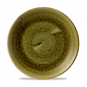 Stonecast Plume Green Evolve Coupe Plate 11.25inch
