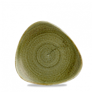Stonecast Plume Green Lotus Plate 9inch