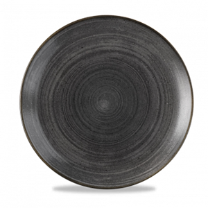 Stonecast Raw Black Evolve Coupe Plate 11.25inch