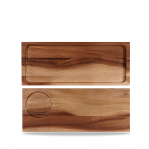Wood Rect Board 40 x 16.5cm