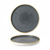 Stonecast Blueberry Walled Plate 10 2/8inch