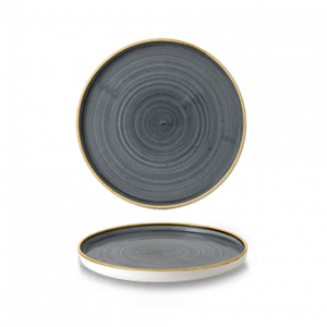 Stonecast Blueberry Walled Plate 8.67inch