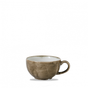 Stonecast Patina Antique Taupe Cappuccino Cup 12oz