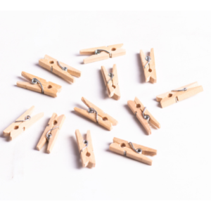 Miniature Wooden Pegs 1inch / 2.5cm