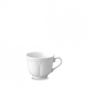 Buckingham White Elegant Teacup 8oz / 21ml