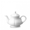 Buckingham White Teapot 1pint