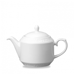 Chateau White Teapot 28oz