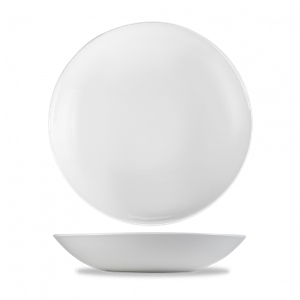 White Evolve Coupe Bowl 9.75inch