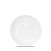 White Cafe Saucer Large 6.5inch