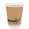 Kraft Compostable Double Wall Cup 12oz