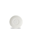 Dudson Harvest Norse White Cappuccino Saucer 6.25inch