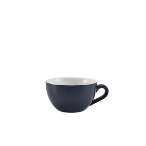 GenWare Porcelain Matt Blue Bowl Shaped Cup 17.50ml / 6oz