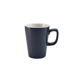 GenWare Porcelain Matt Blue Latte Mug 340ml / 12oz