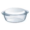 Pyrex Round Casserole Dish with Lid 1.1ltr