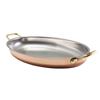 GenWare Copper Plated Oval Dish 34 x 9inch / 23cm