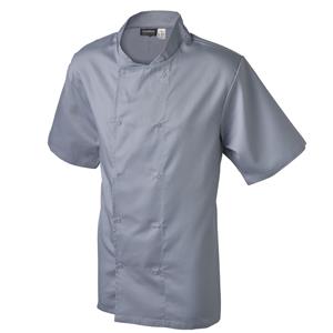 Basic Stud Jacket (Short Sleeve) Grey S Size