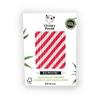 Cheeky Panda Bamboo Paper 10mm Shake Straw Red and White