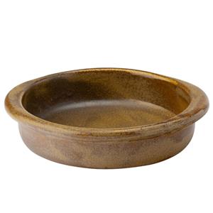 Murra Toffee Round Eared Dish 7inch / 18cm