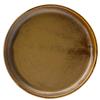Murra Toffee Walled Plate 7inch / 17.5cm