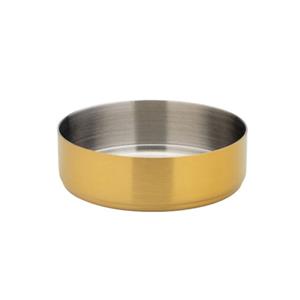 Brushed Gold Dip Pot 3inch / 7.5cm 4oz / 100ml