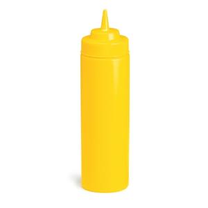 Widemouth Yellow Top Squeeze Bottle 24oz / 710ml