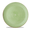 Stonecast Sage Green Coupe Plate 11.25inch / 28.8cm