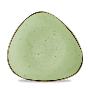 Stonecast Sage Green Triangle Plate 10.50inch / 26.5cm