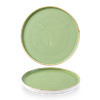 Stonecast Sage Green Walled Plate 10.25inch