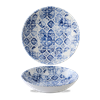 The Maker`s Collection Porto Blue Coupe Bowl 7.25inch / 18.2cm