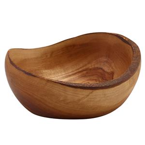 GenWare Olive Wood Rustic Bowl 5inch / 13cm